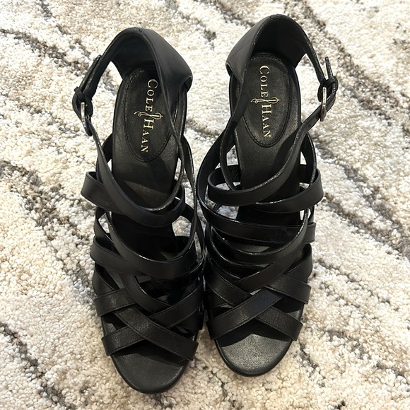 Cole Haan Shoes - Cole Haan Shayna Strappy Sandal Heel 9